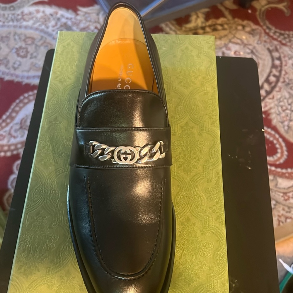 Black Gucci Dress Shoe